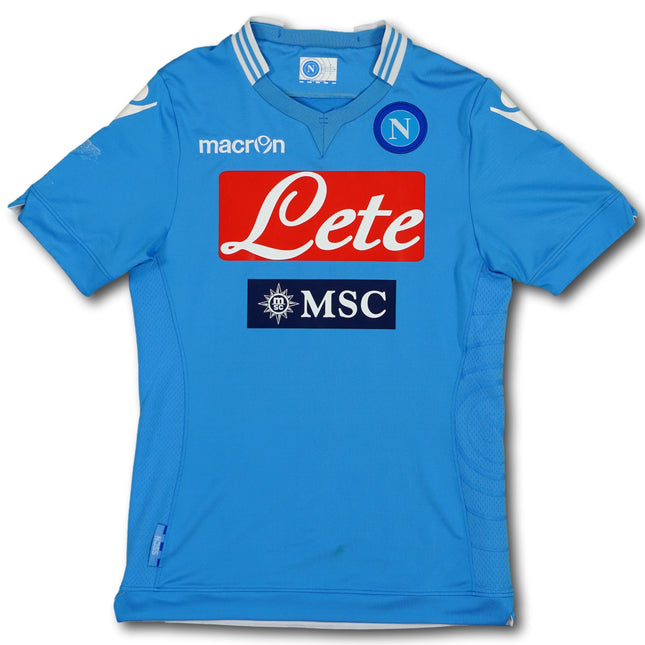 SSC Napoli 2013-14 Heim Macron M HIGUAIN #9