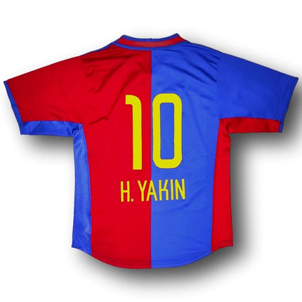 FC Basel 2002-04 heim M H.YAKIN #10 vintage Nike