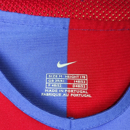 FC Basel 2002-04 heim M H.YAKIN #10 vintage Nike