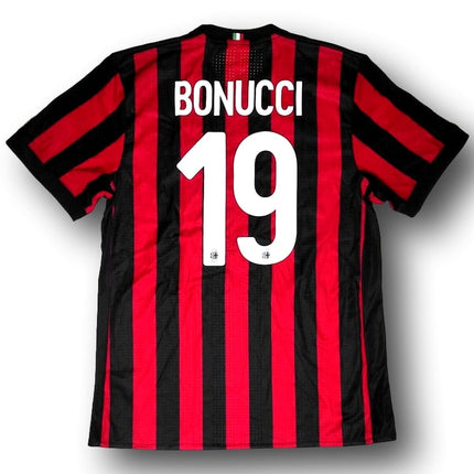 AC Milan 2017-18 heim XL BONUCCI #19 adidas