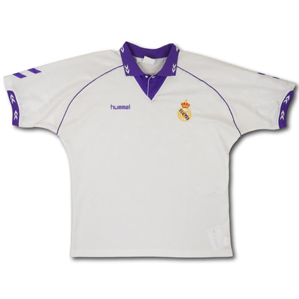 Real Madrid 1993-94 heim L vintage Hummel