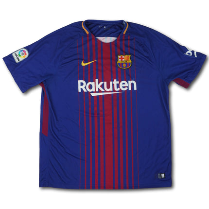 FC Barcelona 2017-18 heim M Messi #10 Nike