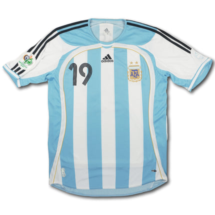 Argentinien 2006 heim M MESSI #19 adidas