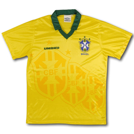 Brasilien 1992-93 heim M vintage Umbro