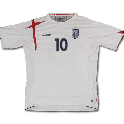 England 2006 heim L OWEN #10 Umbro