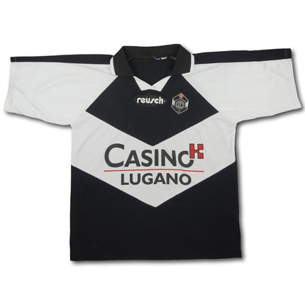 FC Lugano 2000-01 heim M vintage Reusch