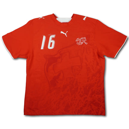 Schweiz 2006 heim XL BARNETTA #16 signiert Puma