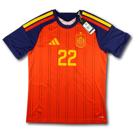 Spanien 2026 Trikot heim BNWT - CUCURELLA #22 - 10/10 - [M]