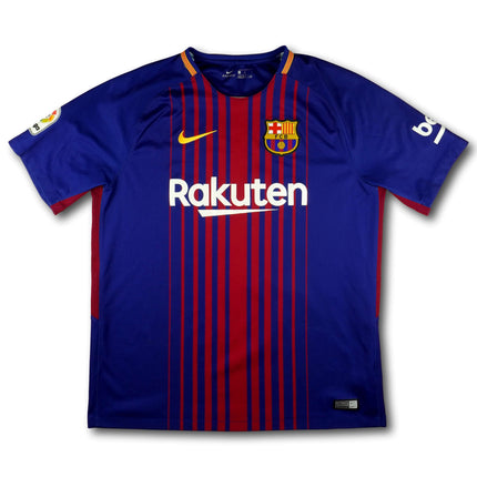 FC Barcelona 2017-18 Trikot heim Meistersaison - MESSI #10 - 7/10 - [L]
