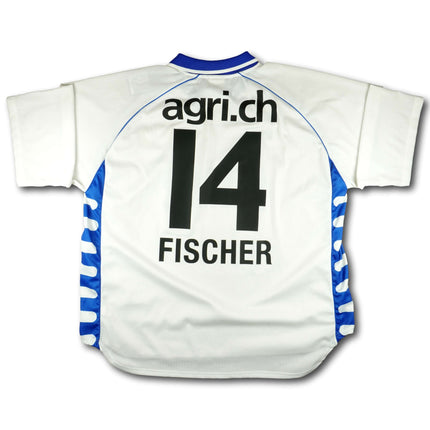 FC Zürich 1999-01 Trikot heim Cupsieger (99/00) - FISCHER #14 - 9/10 - [XXL]