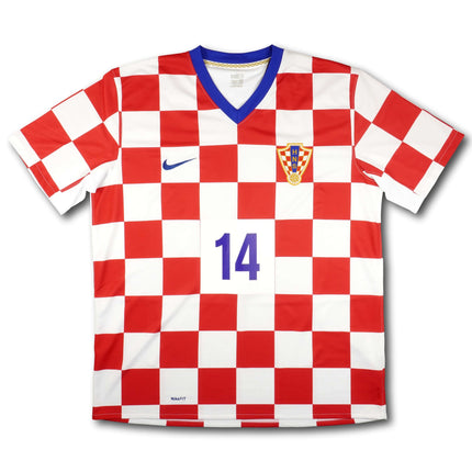 Kroatien 2008 Trikot heim - MODRIĆ #14 - 9/10 - [XL]