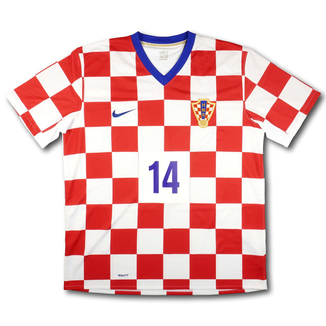 Kroatien 2008 Trikot heim - MODRIĆ #14 - 9/10 - [XL]