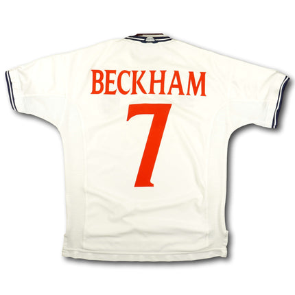 England 2000 Trikot heim - BECKHAM #7 - 8/10 - [M]