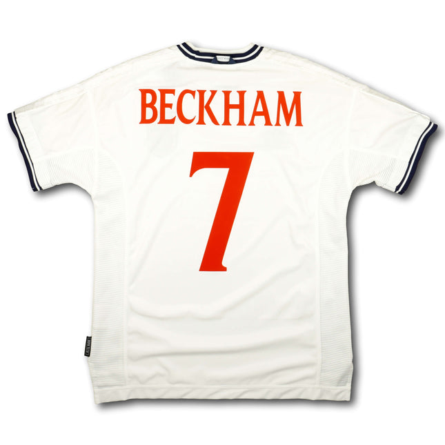 England 2000 Trikot heim - BECKHAM #7 - 8/10 - [L]