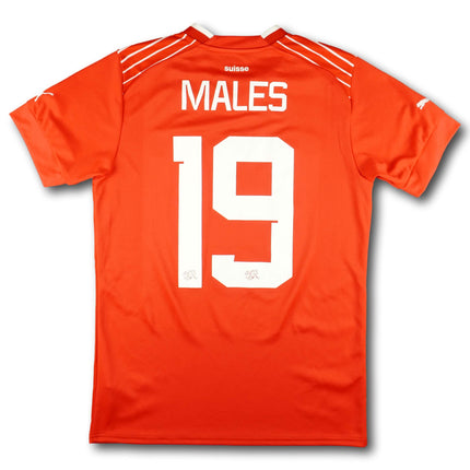 Schweiz 2022 Trikot heim - MALES #19 - 7/10 - [S]