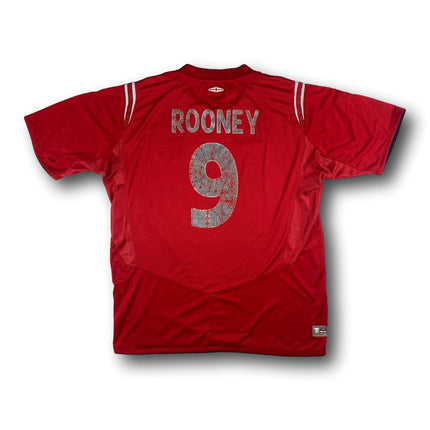 England 2006-07 Auswärts Umbro M Rooney #9