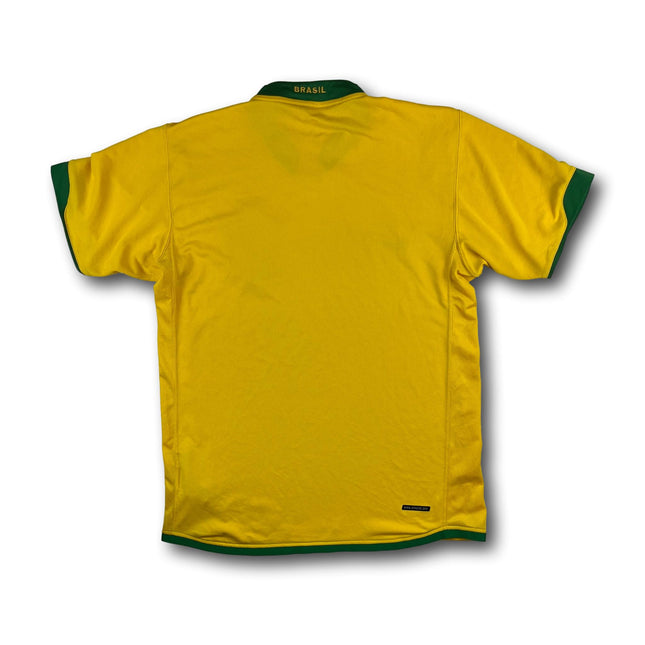 Trikot Brasilien 2006-07 heim M Nike –  - Vintage Fussball  Shirts