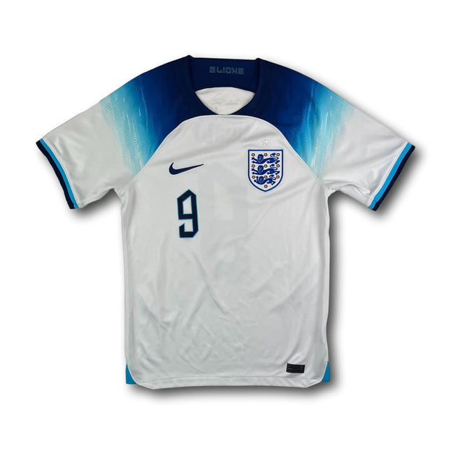 England 2022-23 heim S Vardy #9 Nike