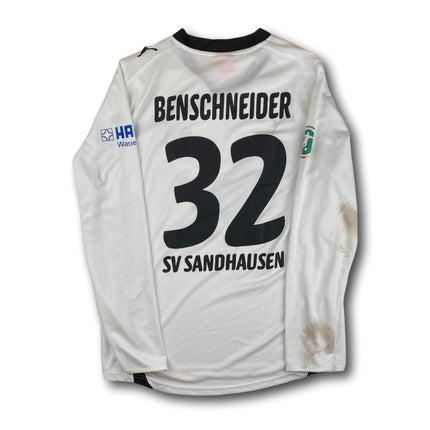 Sandhausen 2009-10 heim XL Benschneider #32 matchworn Puma