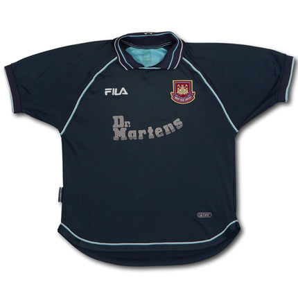 West Ham 1999-00 heim L vintage Fila