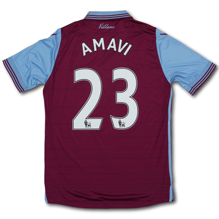 Aston Villa 2015-16 heim XL AMAVI #23 Macron