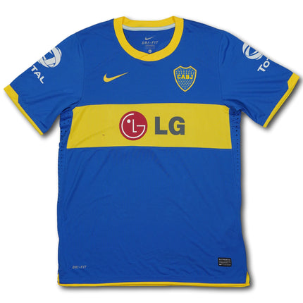 Boca Juniors 2010-11 heim L ROMAN #10 matchworn Nike
