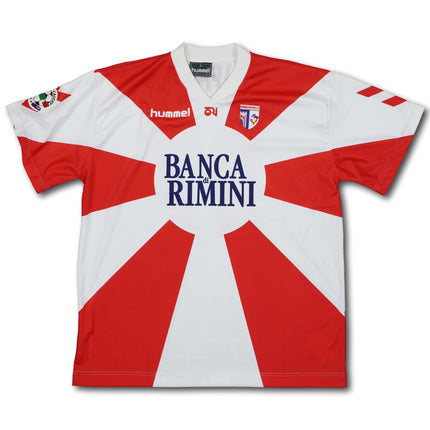 Rimini FC 2005 heim L MANFREDINI #27 matchworn Hummel