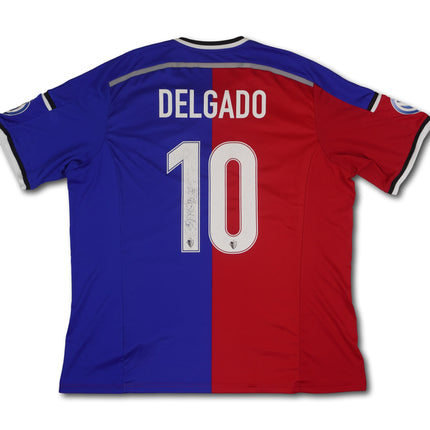 FC Basel 2014-15 heim XXL DELGADO #10 adidas