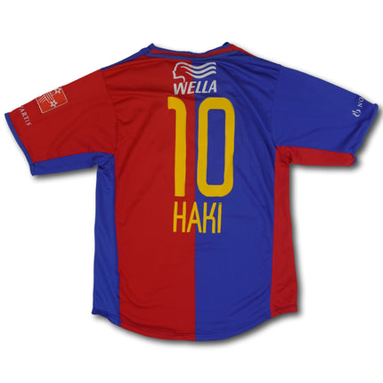 FC Basel 2002-04 heim S HAKI #10 signiert vintage Nike