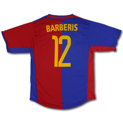 FC Basel 2002-04 heim L BARBERIS #12 vintage Nike