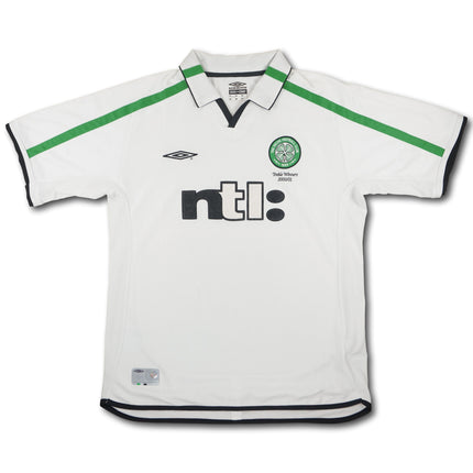 Celtic Glasgow 2001-02 auswärts L vintage Umbro