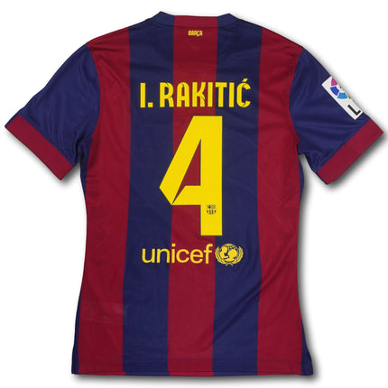 FC Barcelona 2014-15 heim M RAKITIC #4 Nike