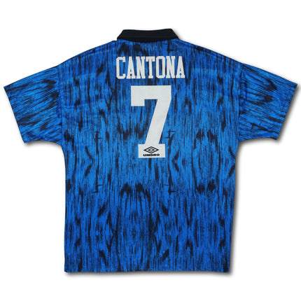 Manchester United 1992-94 auswärts XL CANTONA #7 vintage Umbro