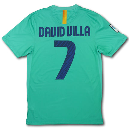 FC Barcelona 2010-11 auswärts S DAVID VILLA #7 Nike