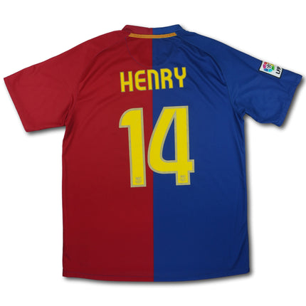 FC Barcelona 2008-09 heim L HENRY #14 Nike