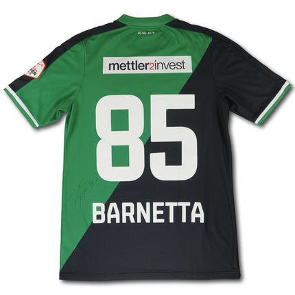 FC St. Gallen 2016-17 auswärts M BARNETTA #85 signiert Jako