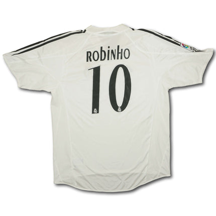 Real Madrid 2004-05 heim XL ROBINHO #10 vintage adidas