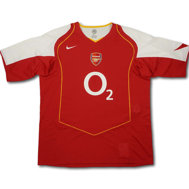 FC Arsenal 2004-05 heim XXL BERGKAMP #10 vintage Nike