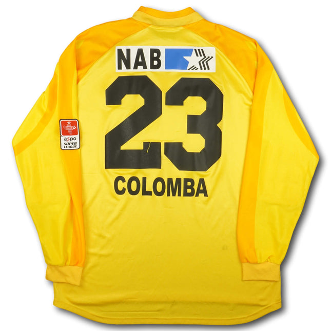 FC Aarau 2005-06 Trikot torhüter Player Issue - L/S - Colomba #23 - 4/10 - [XL]