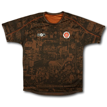 FC St. Pauli 2010-11 Trikot heim 100-Jahre Jubiläum & beidseitig tragbar - 7/10 - [M]