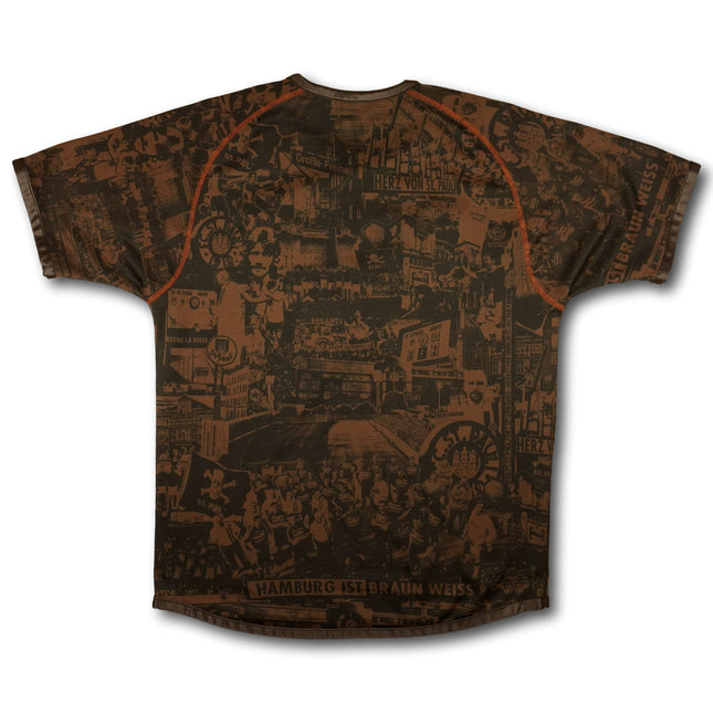 FC St. Pauli 2010-11 Trikot heim 100-Jahre Jubiläum & beidseitig tragbar - 7/10 - [M]