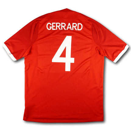 England 2010 Trikot auswärts - GERRARD #4 - 7/10 - [L]