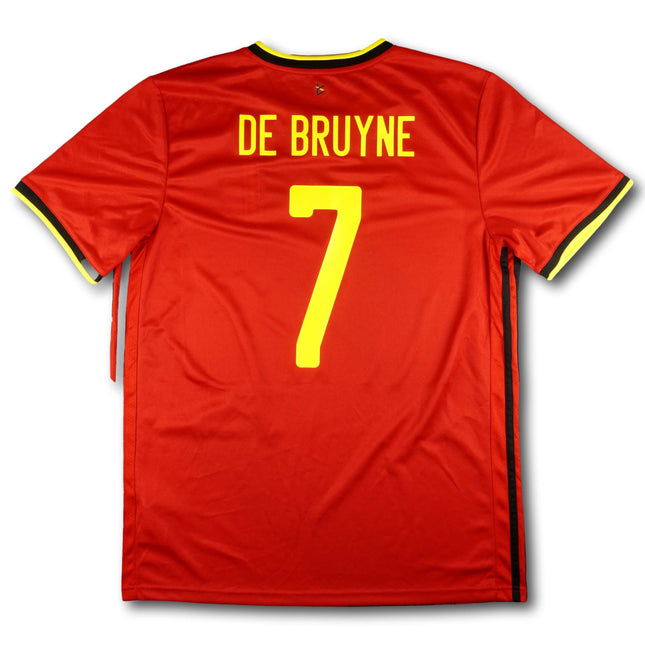 Belgien 2020 Trikot heim - DE BRUYNE #7 - 9/10 - [L]