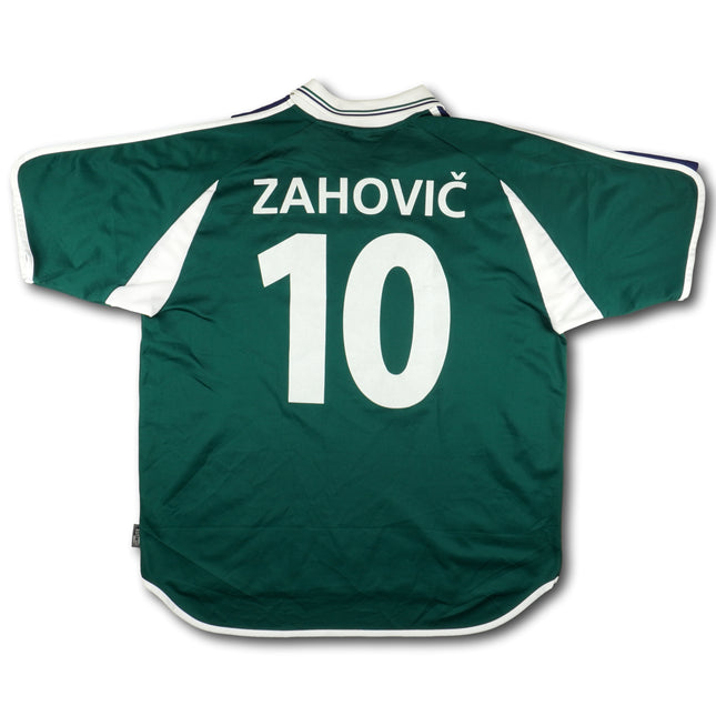 Slowenien 2000 Trikot auswärts - ZAHOVIĆ #10 - 8/10 - [XL]
