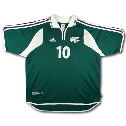 Slowenien 2000 Trikot auswärts - ZAHOVIĆ #10 - 8/10 - [XL]