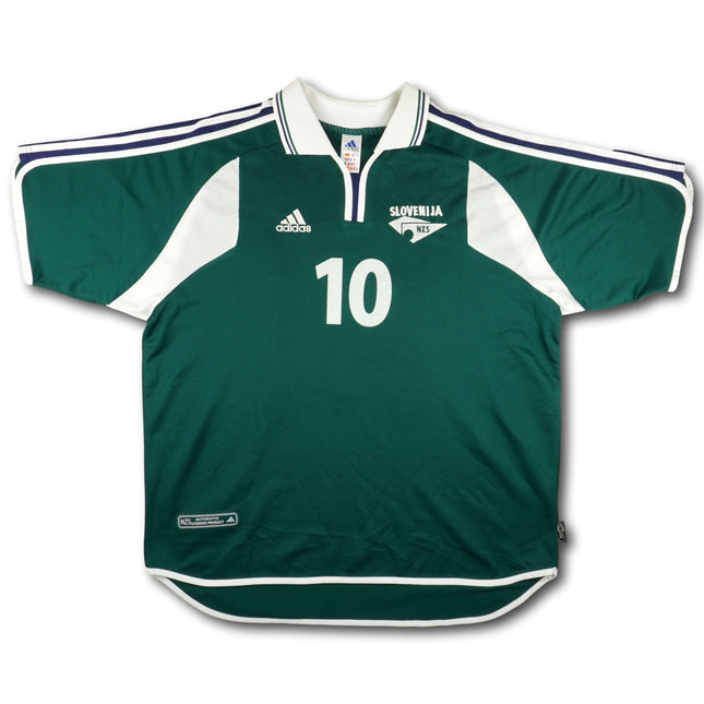 Slowenien 2000 Trikot auswärts - ZAHOVIĆ #10 - 8/10 - [XL]