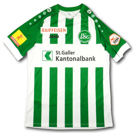 FC St. Gallen 2020-21 Trikot heim Player Issue - ZAMORANO #9 - 9/10 - [L]