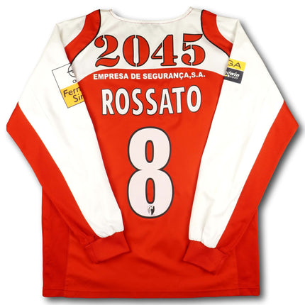 Sporting Braga 2005-06 Trikot heim - L/S - ROSSATO #8 - 8/10 - [M]