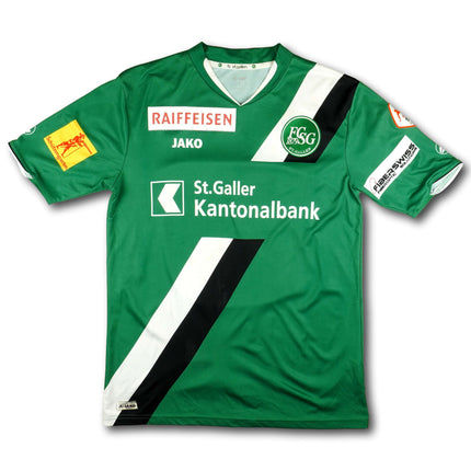 FC St. Gallen 2013-14 Trikot heim Player Issue - LENJANI #28 - 7/10 - [M]