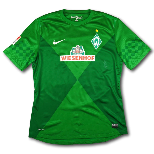 Werder Bremen 2012-13 Trikot heim Player Issue - SOKRATIS #22 - 6/10 - [XL]